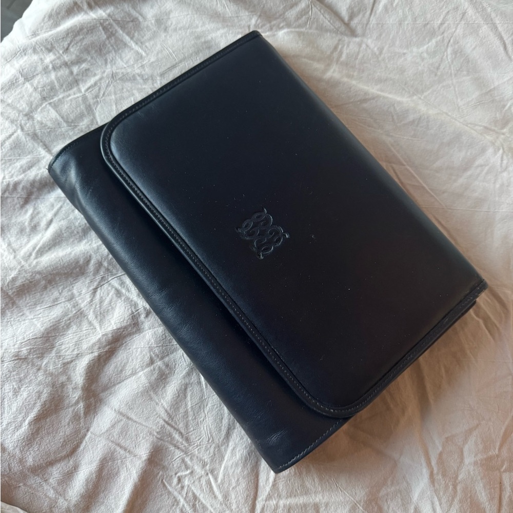 L.oewe inspired Monogram Clutch